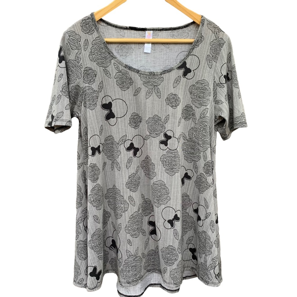 LuLaRoe Disney Women’s Minnie Mouse Perfect T Tunic Top Size Small